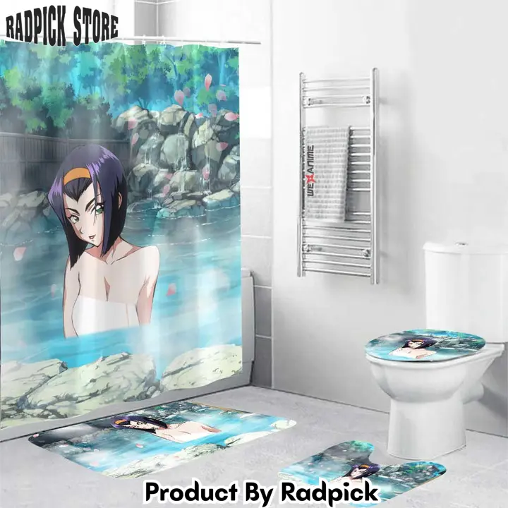 Cowboy bebop girls hot spring faye valentine combo bathroom set   rp0159032